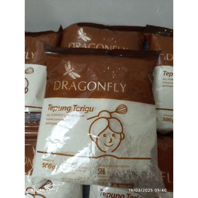 

TERIGU DRAGONFLY 500GR