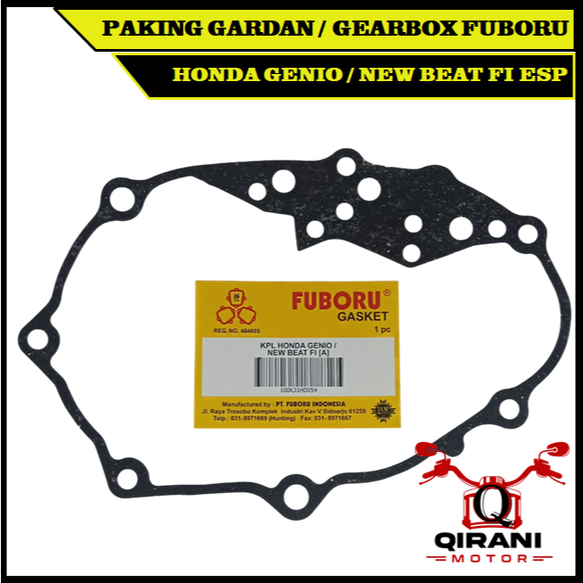 PERPAK GARDAN GENIO / NEW BEAT FI ESP GASKET PAKING GARDAN GEARBOX GEAR BOX FUBORU