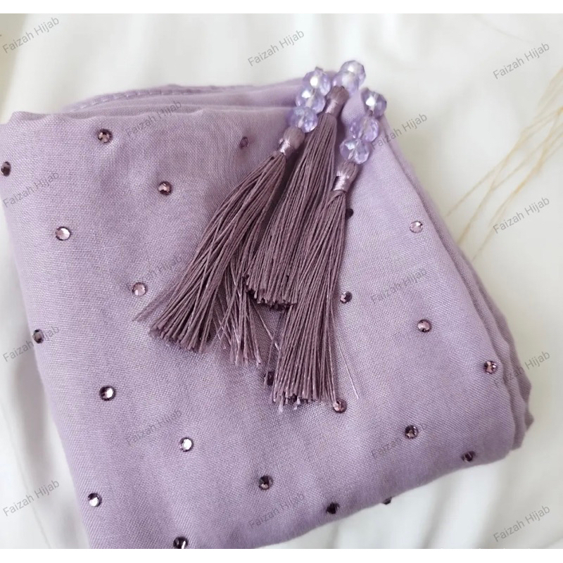 Hijab Swarovski Premium / Jilbab Swarovski Premium