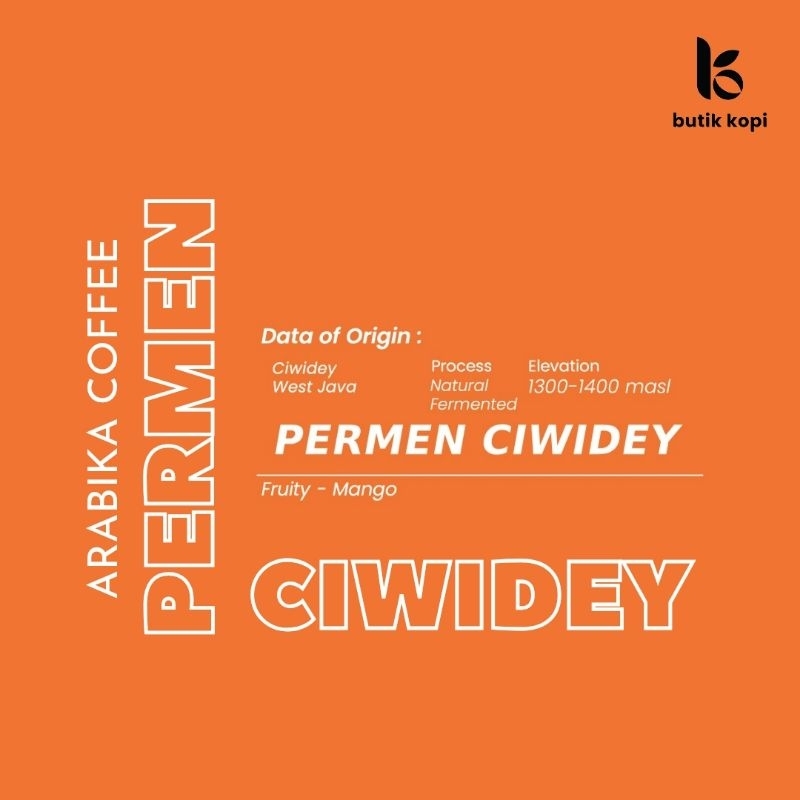 Kopi Arabika Ciwidey Natural Anaerob - Permen Ciwidey