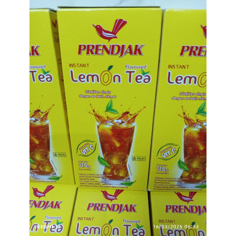 

PRENDJAK PEACH TEA INSTAN 115GR ISI 5 SASET