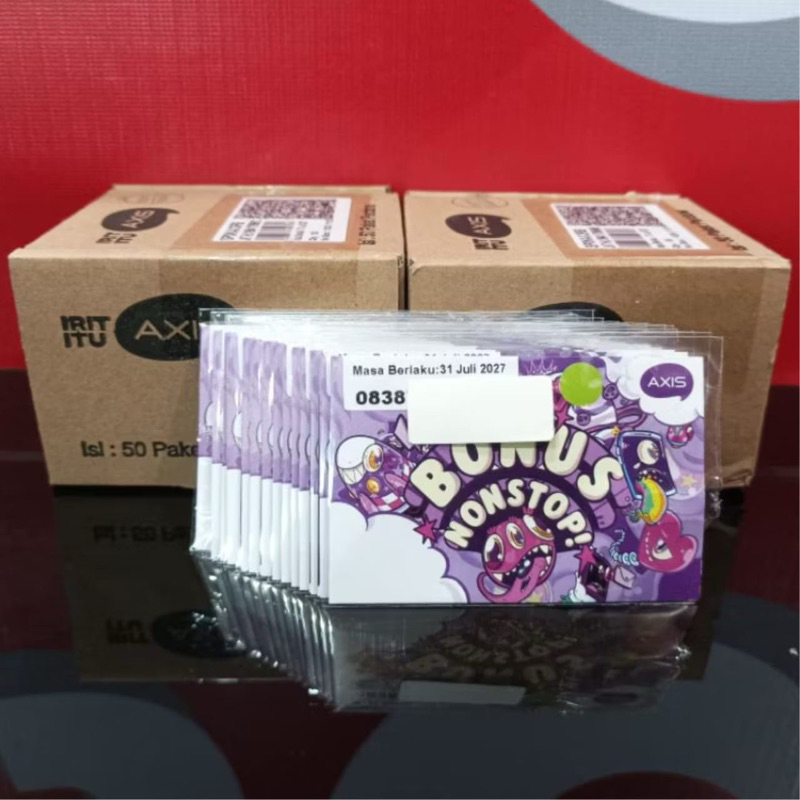 PERDANA KOSONG AXIS  NASIONAL (segel)