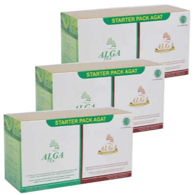 

Paket AGAT Kolagen (Alga Gold Sereal & Alga Tea)