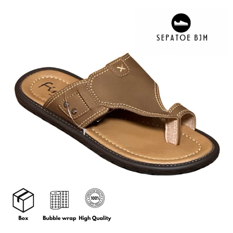 FINOTTI -TP 03 Tan || SENDAL PRIA || SENDAL SANTAI PRIA