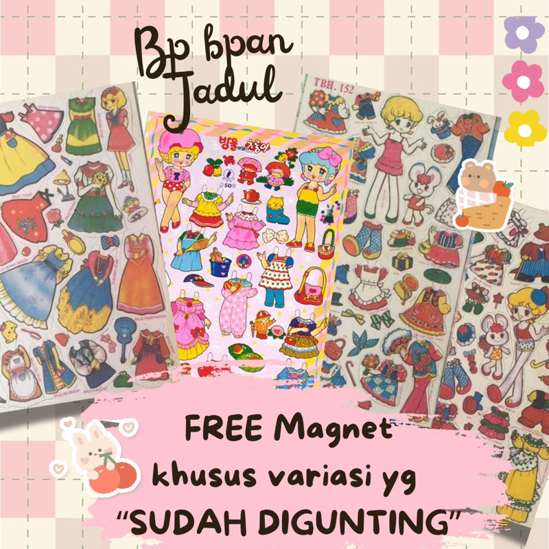 PAPERDOLL PAPER DOLL BP BPAN BEPE BEPE MAINAN KERTAS ORANG ORANGAN KERTAS PAPERDOLL KERTAS BP BPAN K