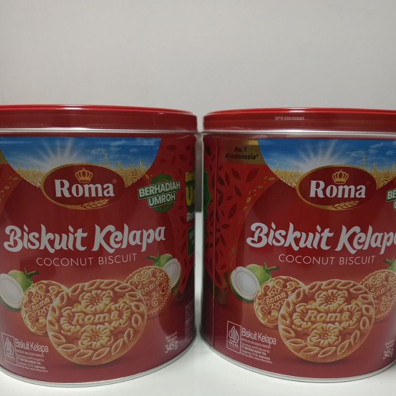 

PROMO KUE KALENG ROMA BISKUIT KELAPA BERAT 345g