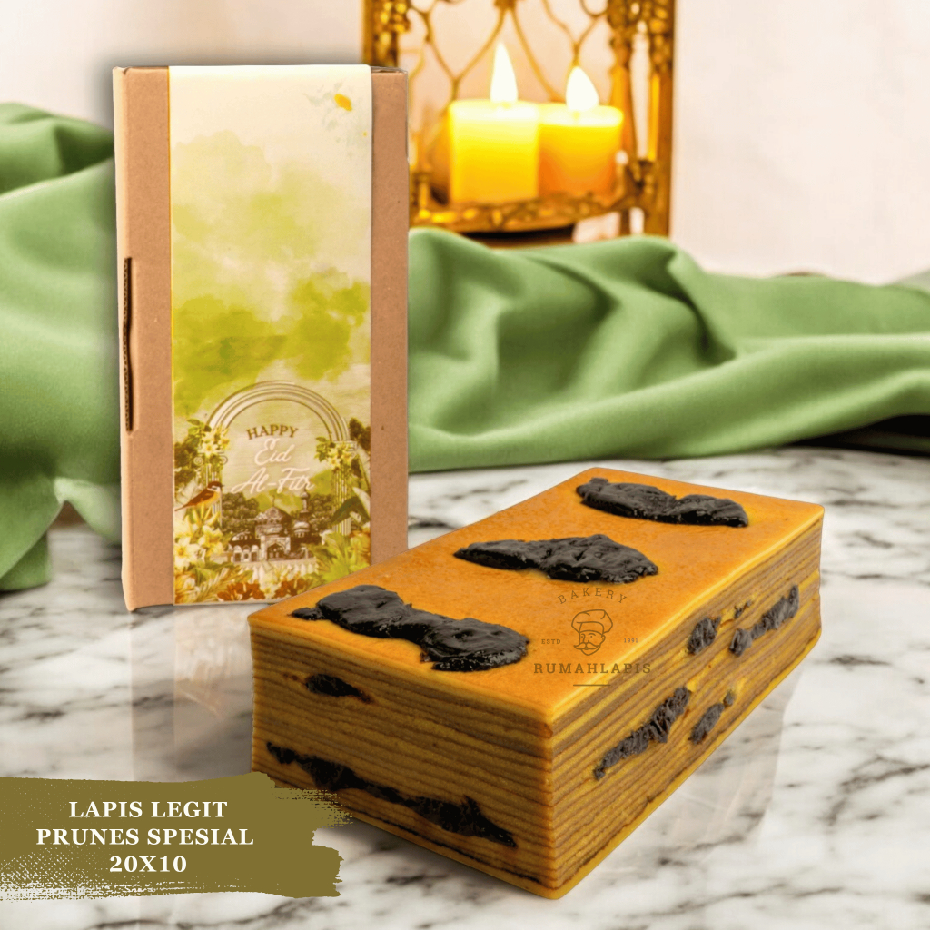 

[ RAMADAN ] KUE LAPIS LEGIT 10X20 PRUNES SPESIAL WISJMAN HALAL