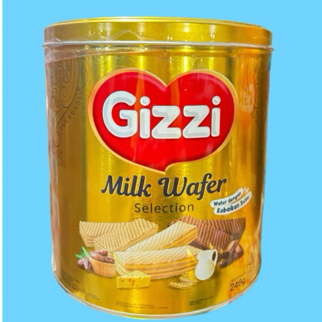 

[1 KALENG] GIZZI MILK WAFER