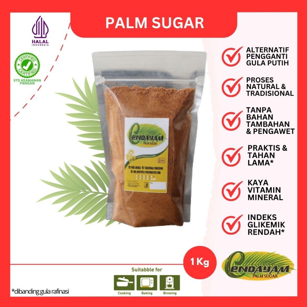 

GULA SEMUT AREN CENDAYAM 1KG
