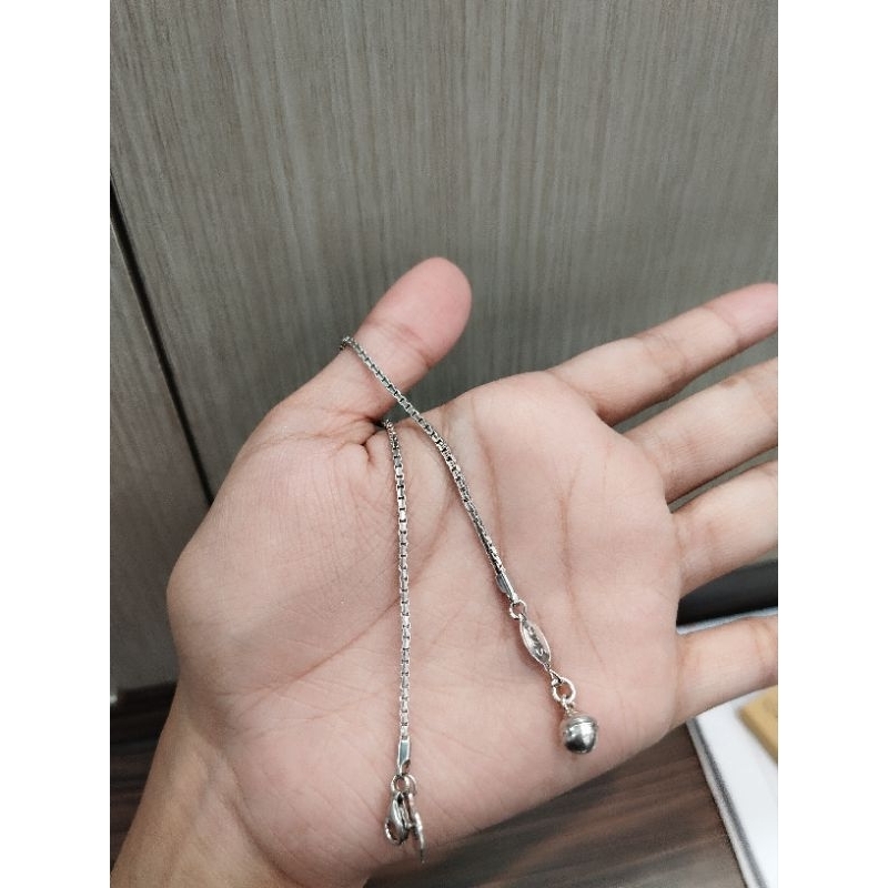 Gelang Rantai Italy Perak 925 Asli