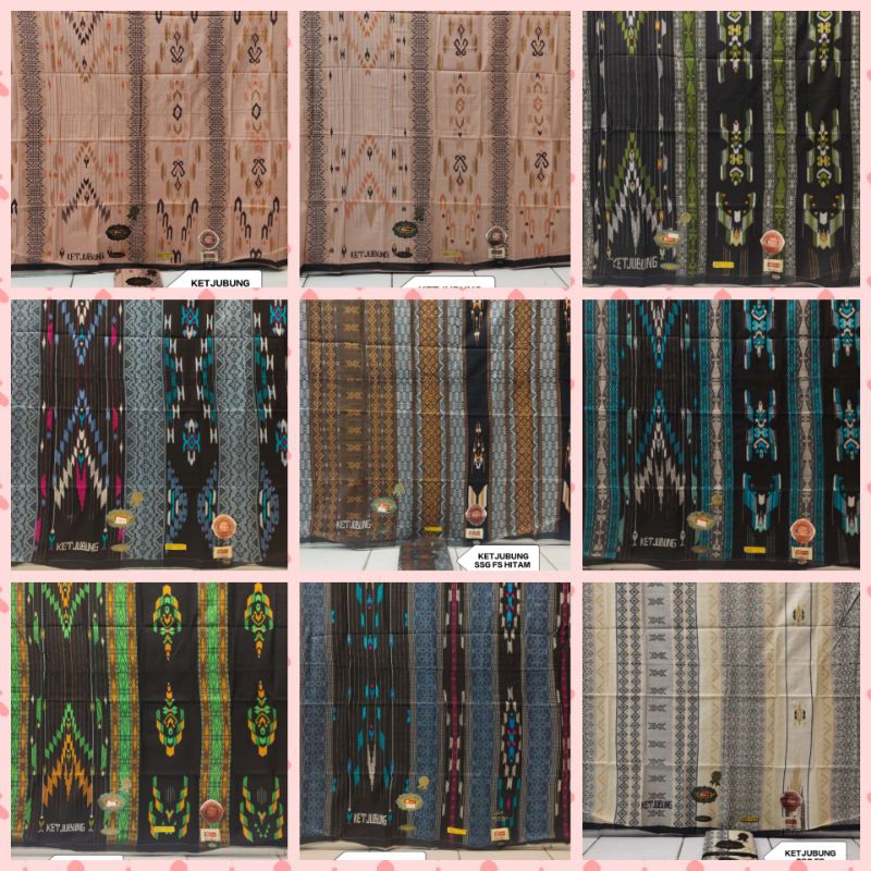 SARUNG KETJUBUNG SSG SUTRA SPUNSILK 210