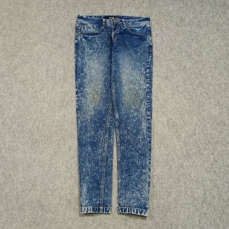 celana slim fit jeans panjang pria EDIQ size 30 second