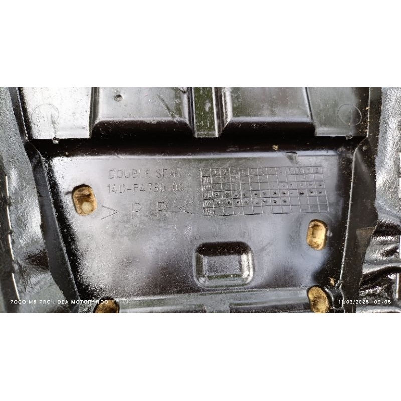 Jok Yamaha Mio original/jok Yamaha Mio jaring jok Mio sporty