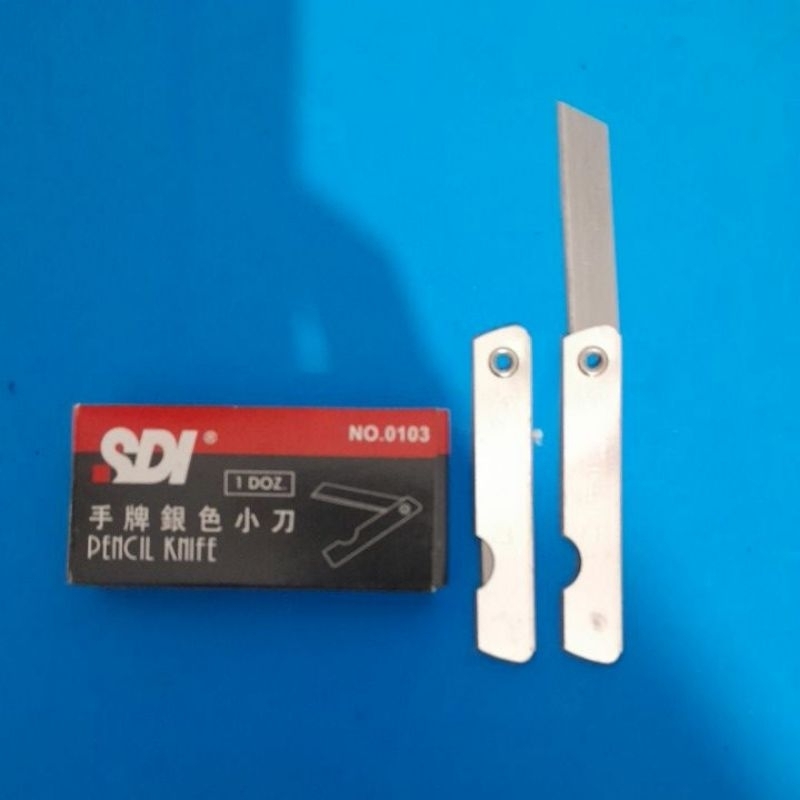 

Pisau lipat SDI 1 box isi 12 psc