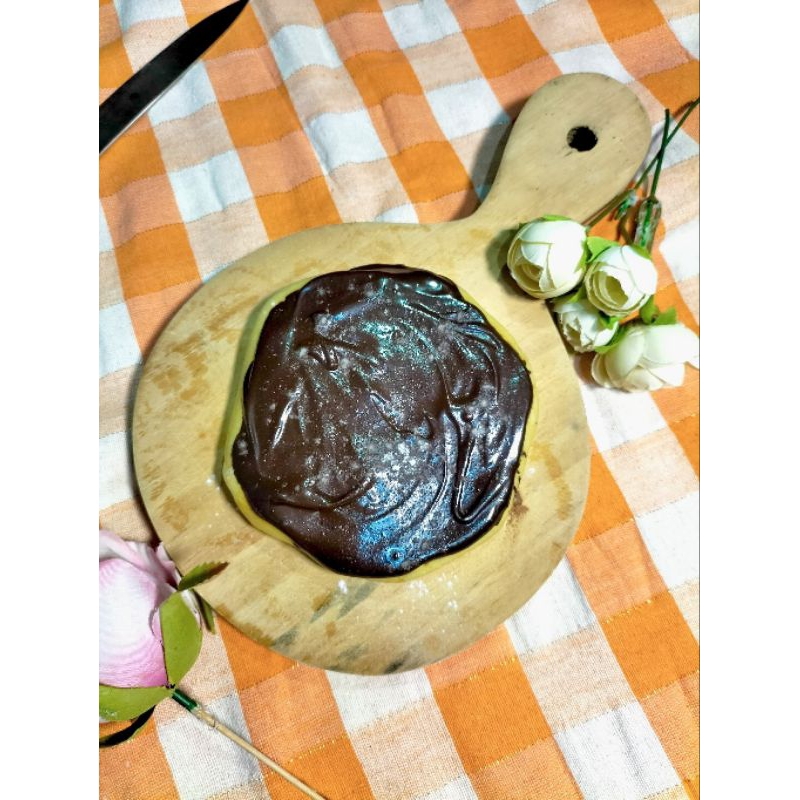 

Potato Cheese Bread - Topping Coklat