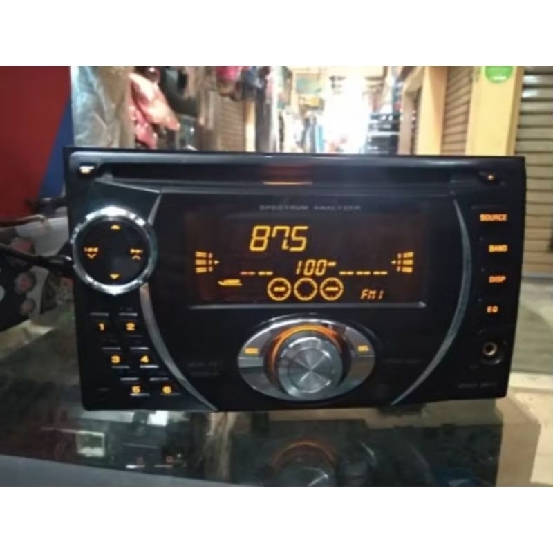 Head Unit Doubledisck JVC Audio Mobil MP3