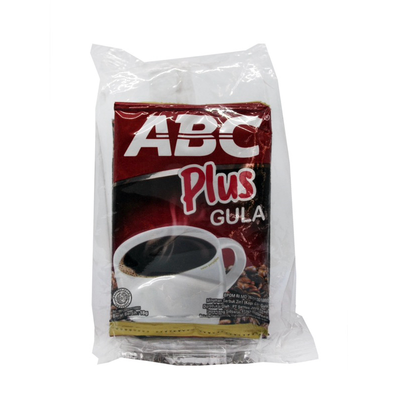 

Kopi ABC Plus Gula 5x18 gr