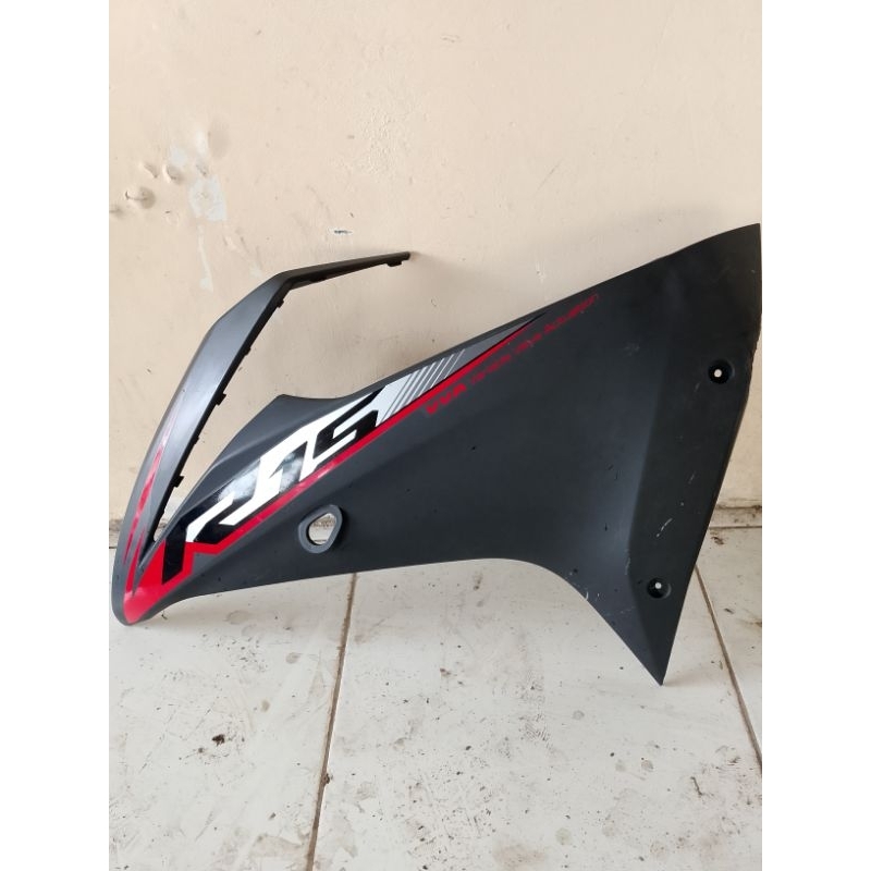 fairing Yamaha R15 V3 BK6 bagian kiri original copotan, fairing kiri R15 V3 bekas
