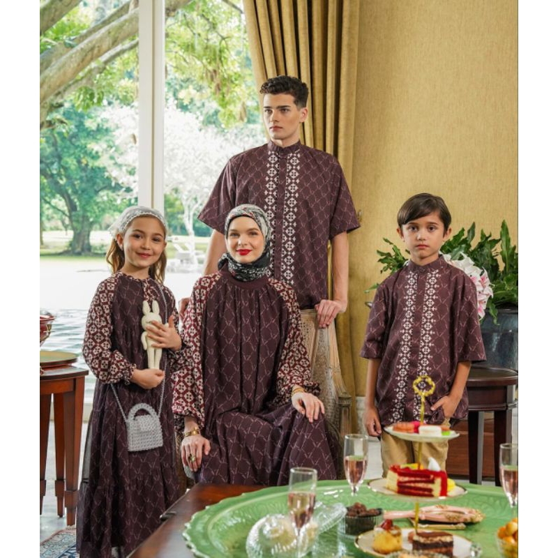 VZ MONOGRAM LINEAGE LITTLE DRESS BY VIVI ZUBEDI