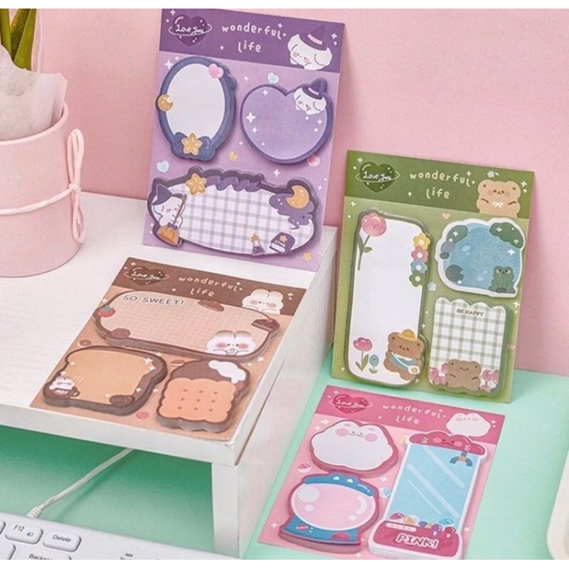 

Sticky note 3in1 lucu | sticky note catatan lucu
