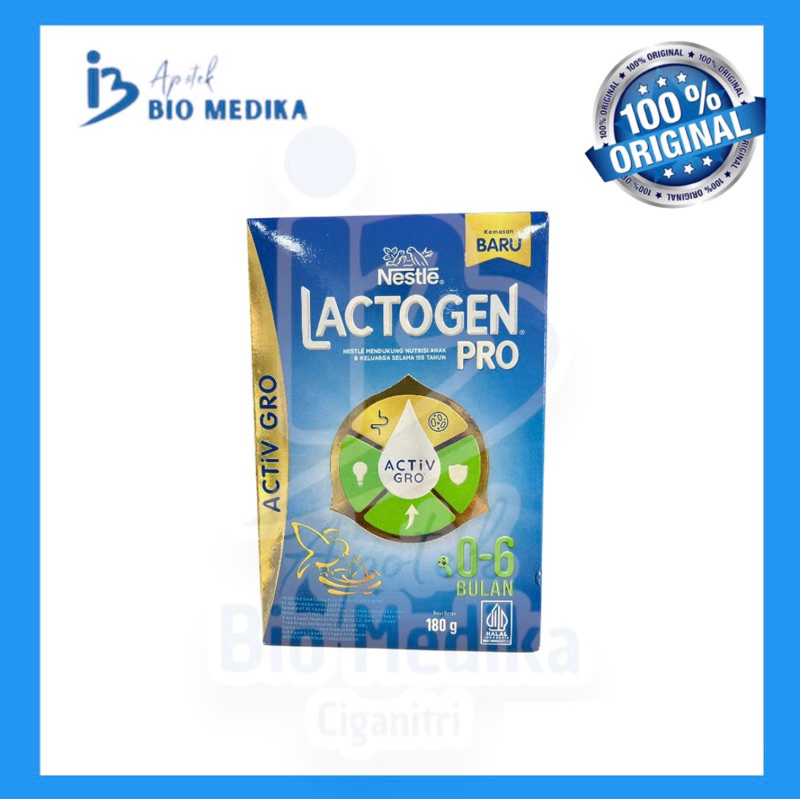 LACTOGEN PRO 0-6 BULAN 180 GR