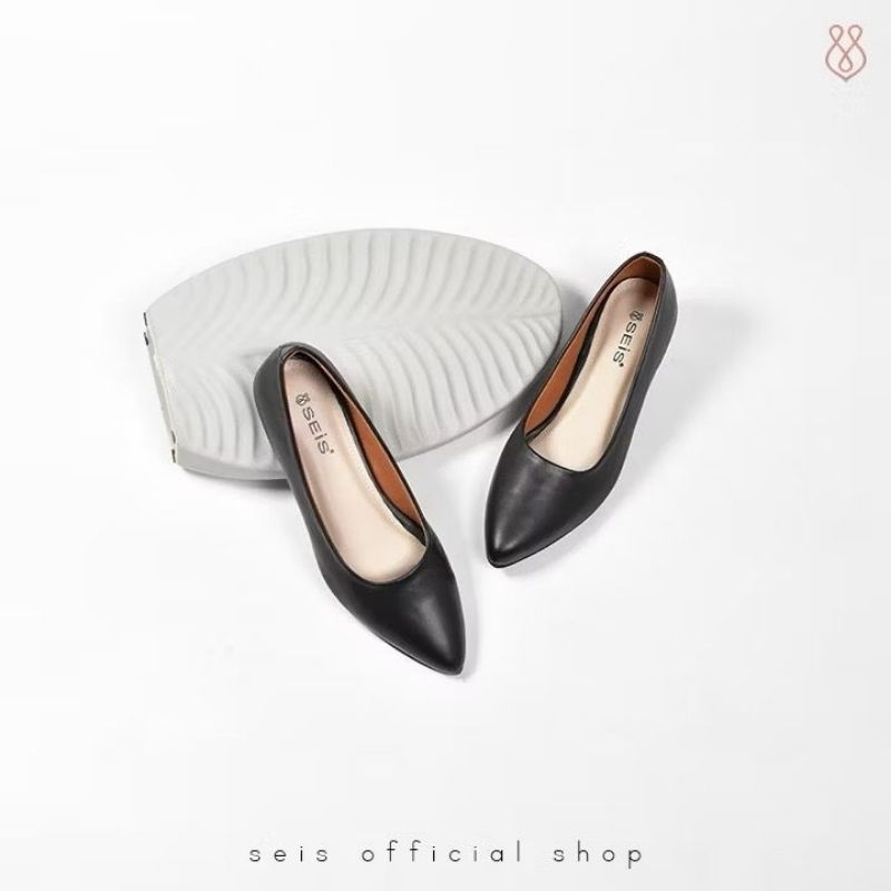 Seis Venice Pantofel Wanita Heels Hak 3 Cm