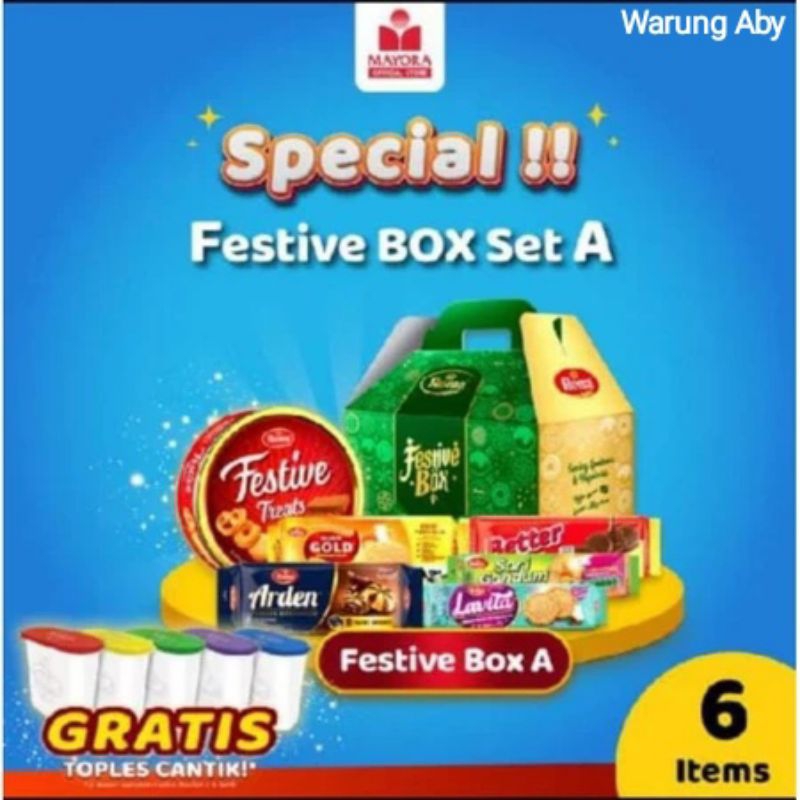 

Hampers Lebaran Ramadhan Festive Box Mayora | Hampers Lebaran