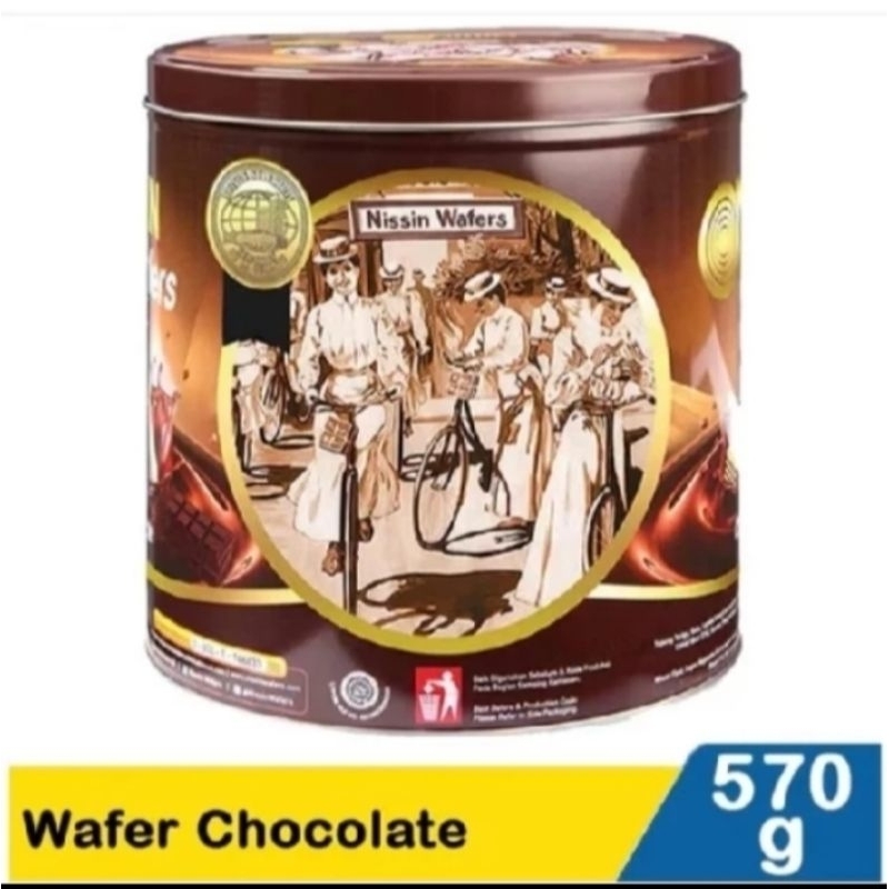 

Nissin Wafer Chocolate Kaleng 570gr