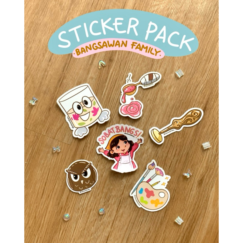

STICKER PACK Mbak Bangsawan Family