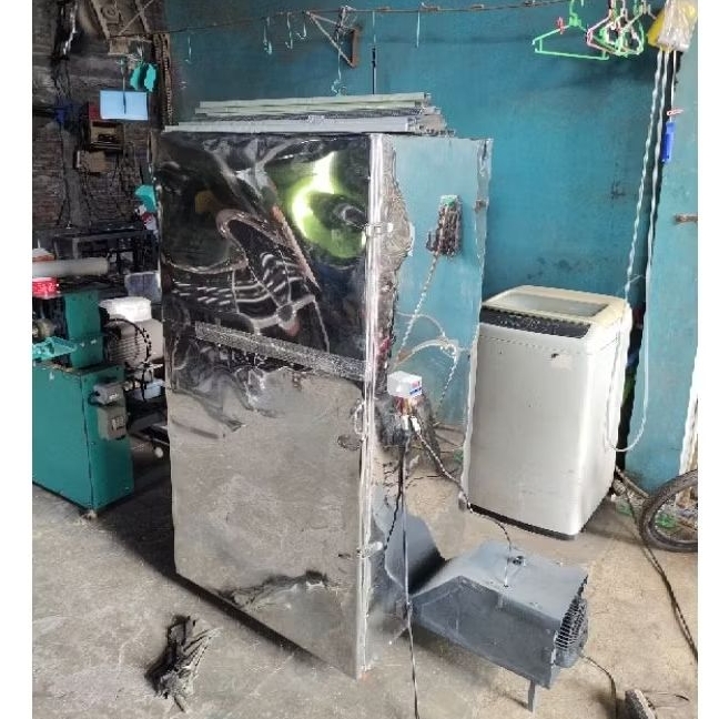 Mesin Oven Listrik Pengering Otomatis Serbaguna Untuk Tusuk Sate, Kerupuk, Daun Herbal