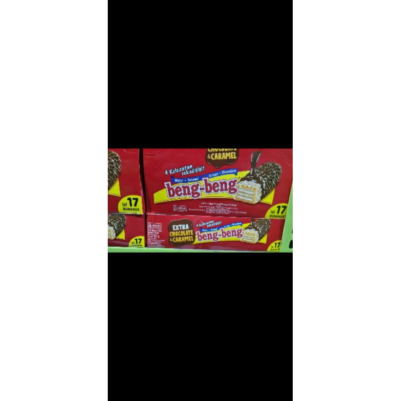 

beng-beng 1 dus @17 pcs @25 gram/pcs