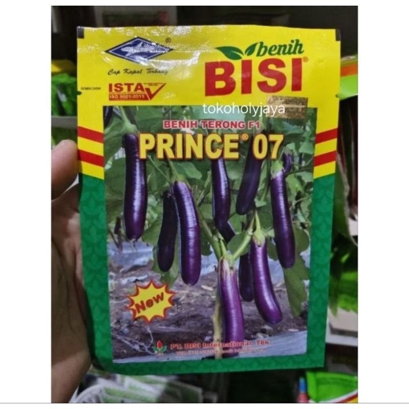 Benih terong PRINCE 07 10 gram terong ungu prince 07 dari bisi
