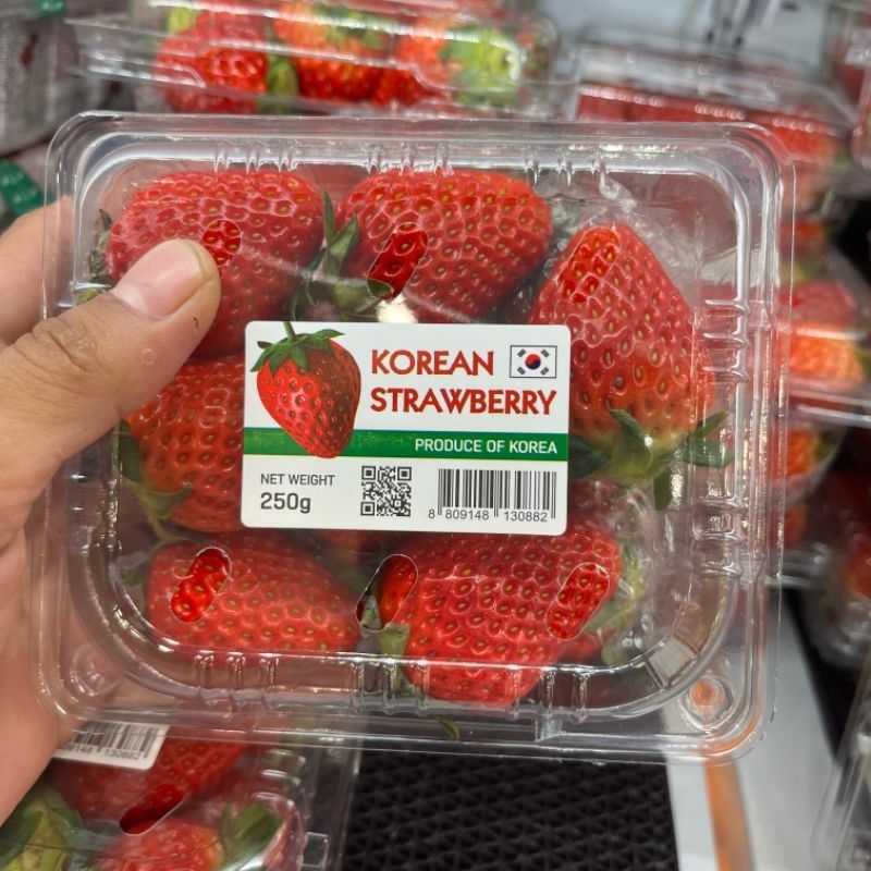 

Strawberry Korea Premium | Strawberry Korea [250Gr] Fresh Import IgnacioBox