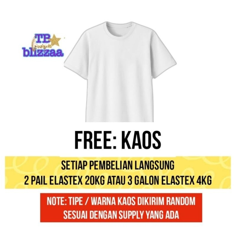 Kaos Nippon Paint Elastex Setiap Pembelian Elastex Waterproof 3in1 Nippon Paint