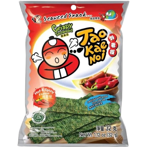 

TAO KAE NOI CRISPY HOT SPICY 32GR