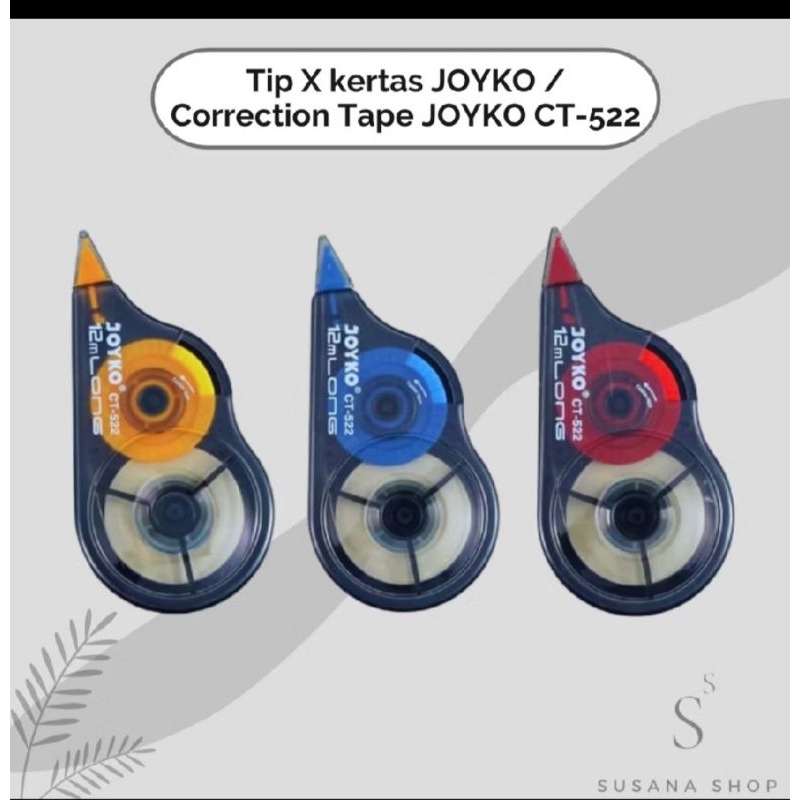 

TIP EX CT-522 JOYKO ISI 12 PCS