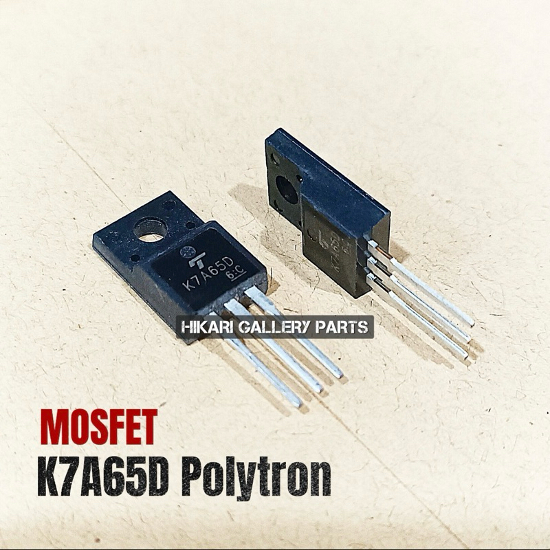 PROMO Transistor K7A65D Polytron / K7A65D Mosfet Transistor high quality product Mosfet K 7A65 D K7A