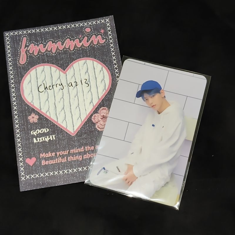 wts jual official photocard pc soobin txt minisode 1 blue hour yizhiyu lucky draw round r1 r2 r3 jep