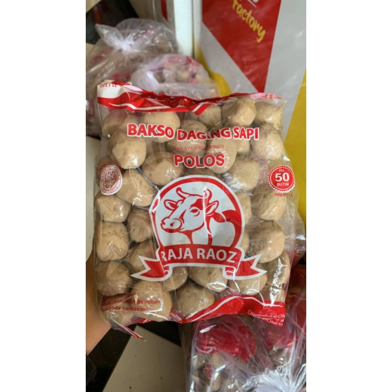 

Bakso Daging Sapi Polos Isi 50