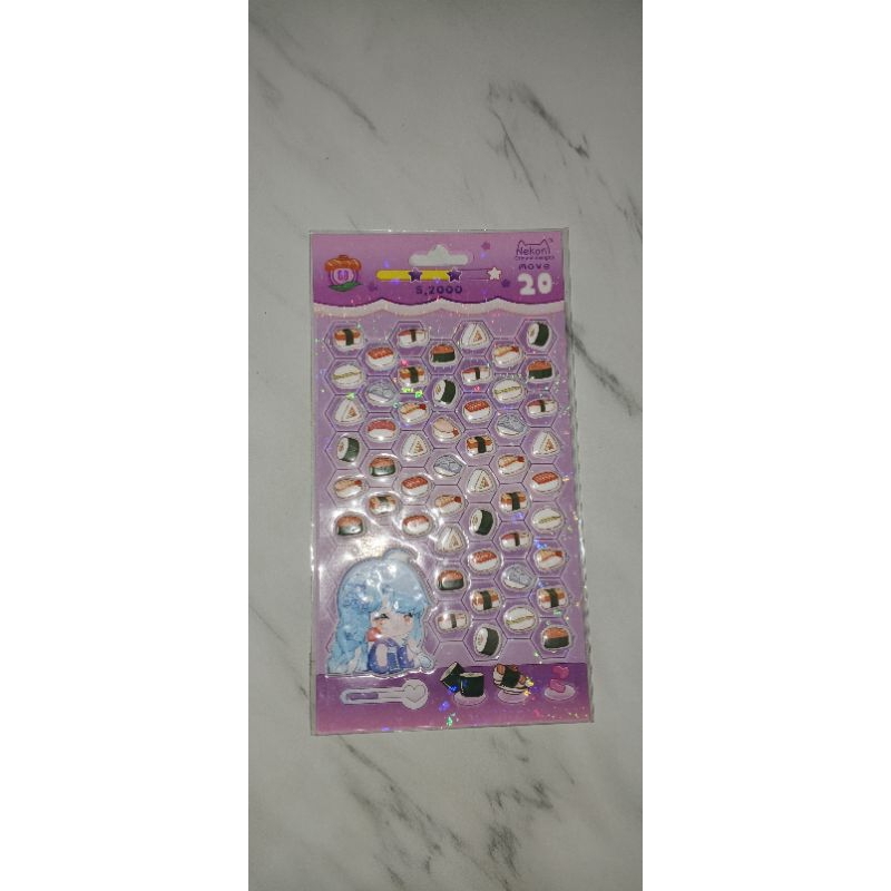 

Nekoni Sushi Sticker lucu