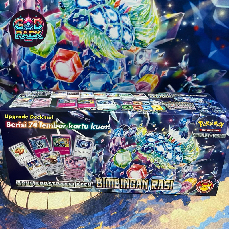 Box konstruksi Kartu Pokemon Seri Bimbingan Rasi / TCG Card