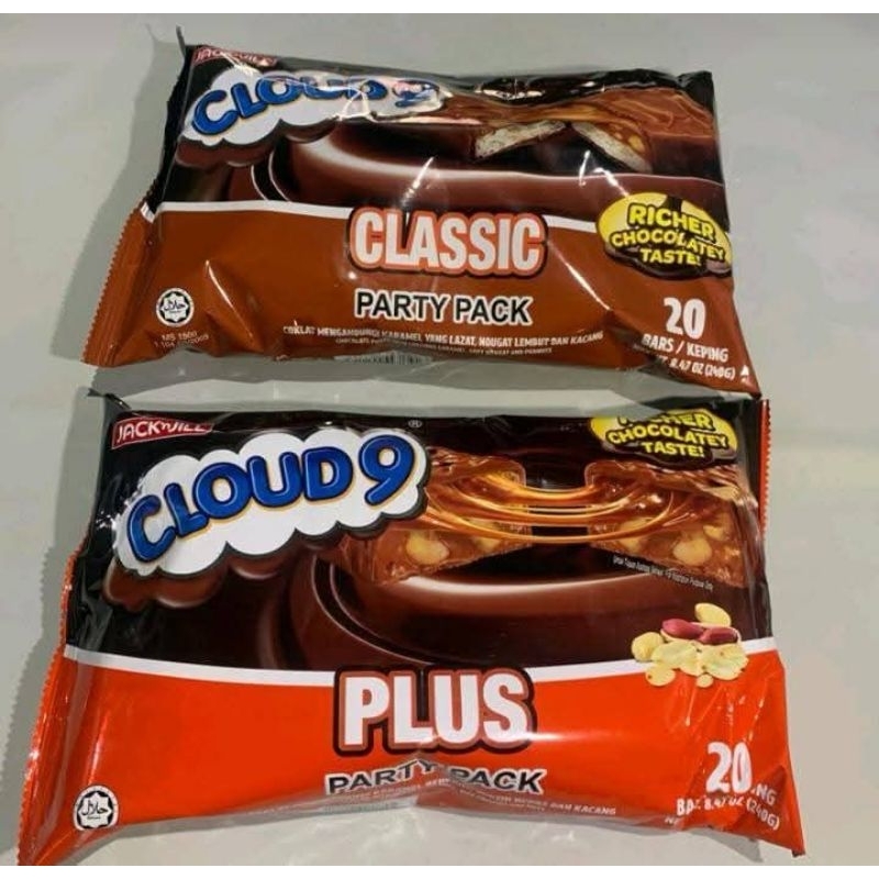 

READY CLOUD 9 MALAYSIA ISI 20 BAR/ORI MALAYSIA
