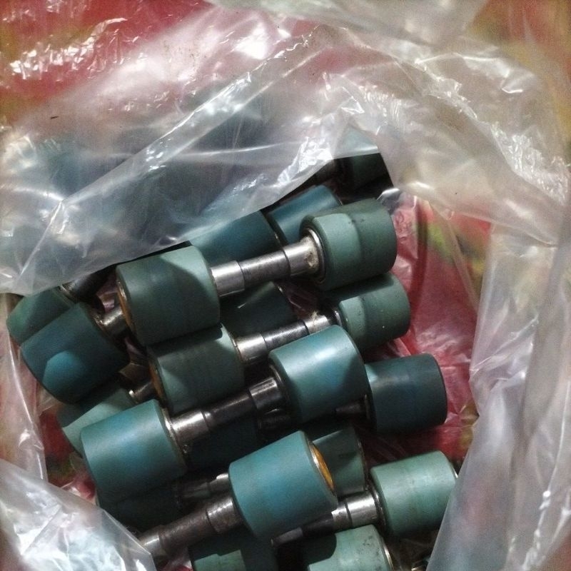 Roda karet pagar roda roller roda waterfom roda pagar anti berisik