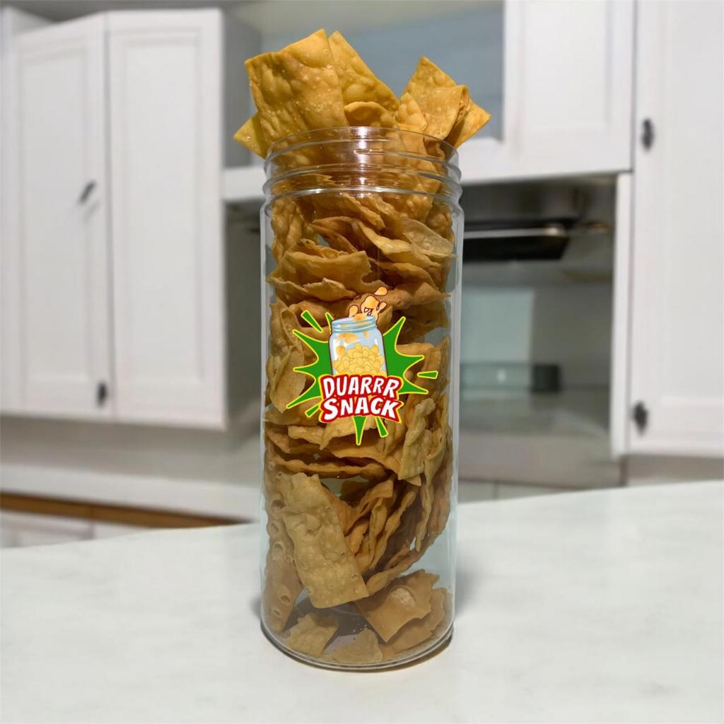 

Keripik Bawang / Keripik Pangsit Asin Gurih 1300ml PREMIUM