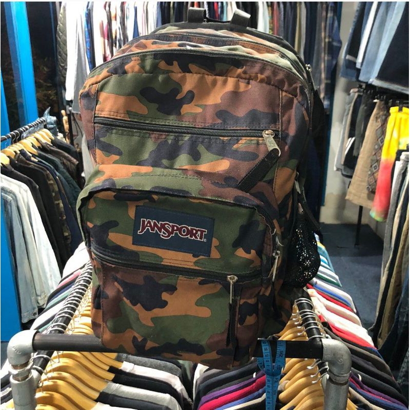 Jansport Big Student Buckshoot Camo Bagpack 34L