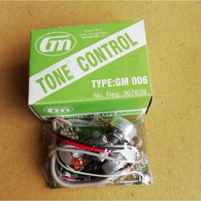 KIT TONE CONTROL MONO GM 006