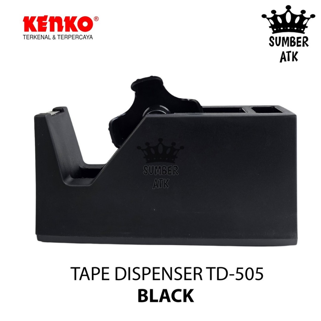 

KENKO TAPE DISPENSER TD-505 / TAPE ROLLER / PEMOTONG OPP TAPE / TAPE CUTTER / Alat Pemotong Lakban
