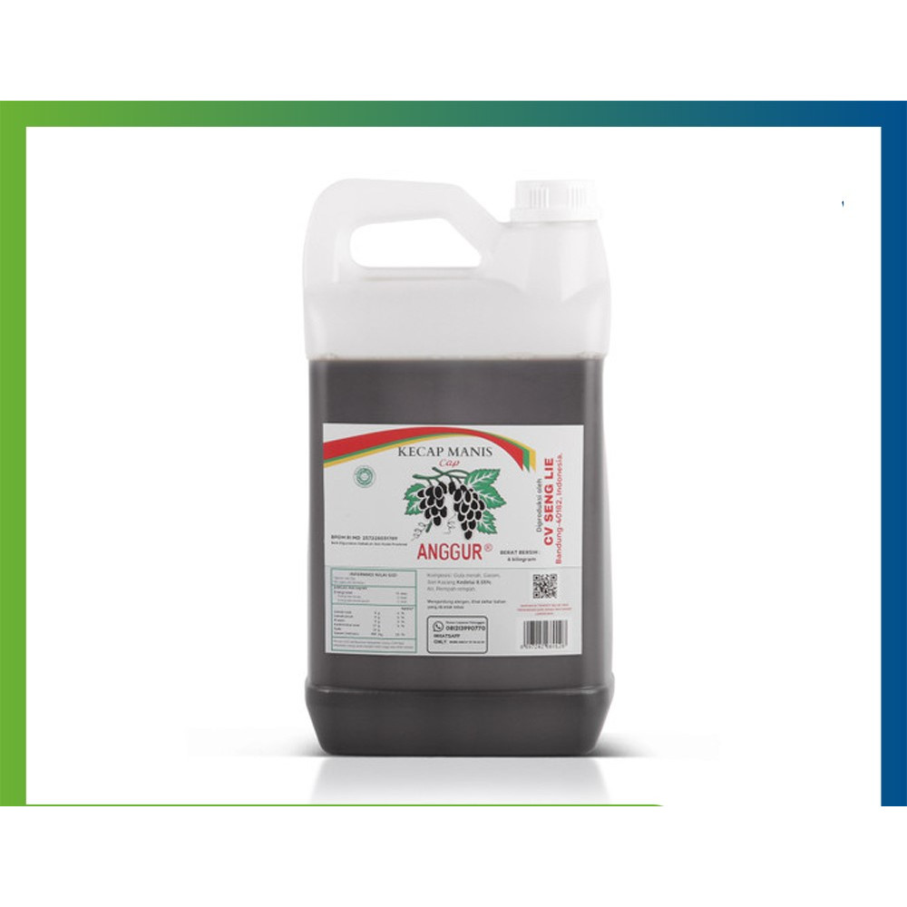 

Kecap Manis Tulen CAP ANGGUR Jerigen 6 Kg