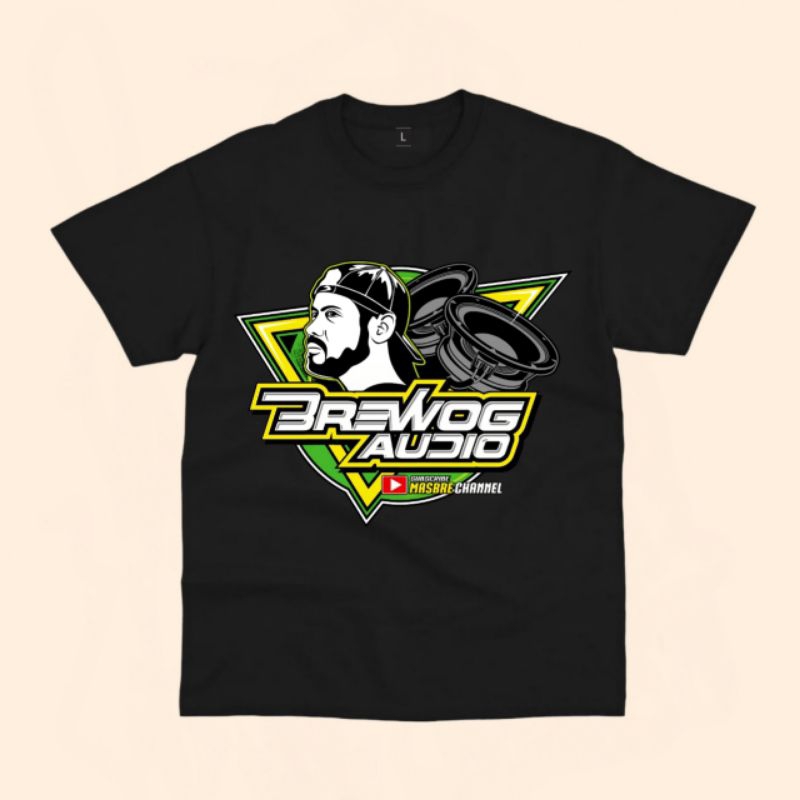 baju kaos anak Brewok free nama