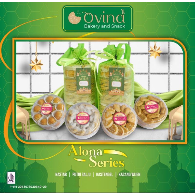 

Ovina Alona Series | Hampers Kue Kering | Hampers Lebaran | Bingkisan | Parcel | Hadiah